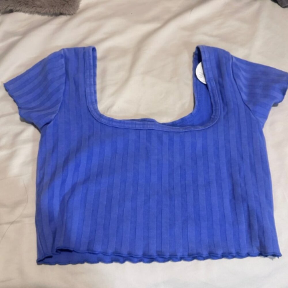 Aerie Offline Crop Top OG Groove Size M NWT